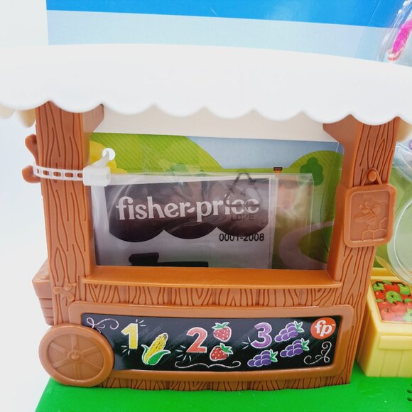 Preschool Fisher-Price Little People Farmers Market Playset With Light & Sounds - Picture 6 of 9